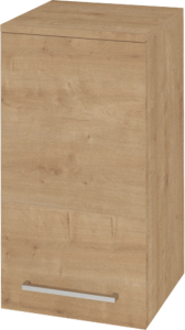 Mereo Bino koupelnová skříňka horní 63 cm, levá, dub Arlington CN625