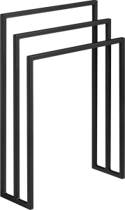 Sapho SKA stojan na ručníky 550x800x200mm, černá mat SKA303