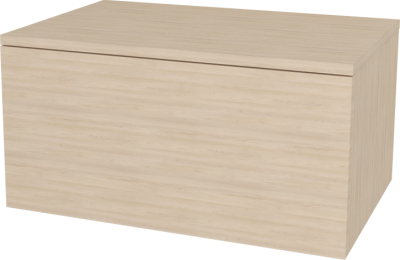 Mereo Ponte, koupelnová skříňka 70 cm, Multidecor, Javor Hard šampaňský CN291JHS2