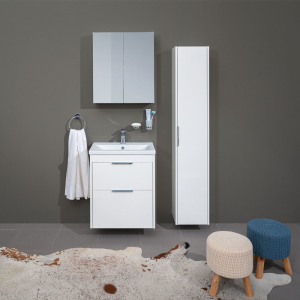 Mereo Vigo, koupelnová skříňka s keramickým umyvadlem 61 cm, bílá CN311