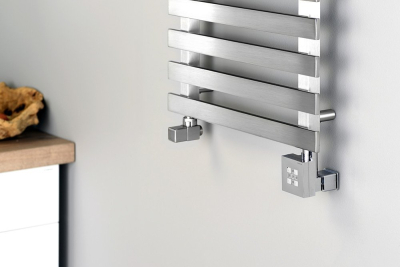 Sapho KTX topná tyč s termostatem, s krytem pro kabel, 800 W, chrom KTX-CW-800