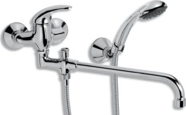 Novaservis Vanová paneláková baterie 100 mm Metalia 55 chrom 55037,0