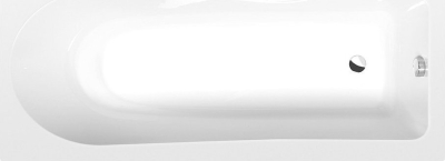Polysan LISA SLIM obdélníková vana 160x70x47cm, bílá 86111S