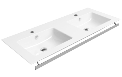 GSI PURA čelní držák ručníků 120cm, chrom PAPRDB120