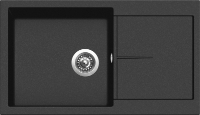Granitový dřez Sinks INFINITY 860 Metalblack + Mix 3 P GR G14874