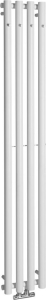 Sapho PILON otopné těleso 270x1800mm, se čtyřmi háčky pro ručník, bílá mat IZ121T