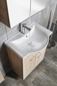 Aqualine ZARA 65 keramické umyvadlo nábytkové 64, 5x46cm, bílá 10065