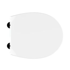 Mereo Samozavírací WC sedátko, duroplast, bílé, s odnímatelnými panty CLICK CSS119