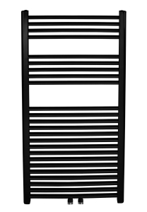 Novaservis Otopné těleso černé - rovné, středové připojení 450/1600/RS,5