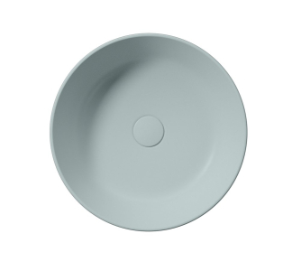 GSI KUBE X keramické umyvadlo na desku, průměr 45cm, ghiaccio mat 942715