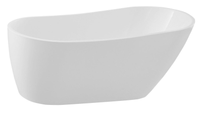 Aqualine TISA volně stojící vana, 170x80cm, bílá E1780