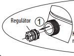 Sapho Regulátor k bidetovému sedátku LB402, LB802 NDLB02-4