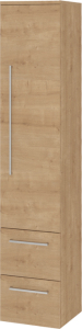 Mereo Bino, koupelnová skříňka vysoká 163 cm, pravá, dub Arlington CN628