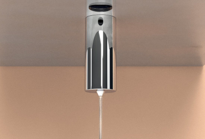 NOFER VELOX zrcadlová skříňka 90cm se senzorovým dávkovačem mýdla, vodovodní baterií a osoušečem rukou MUM000115