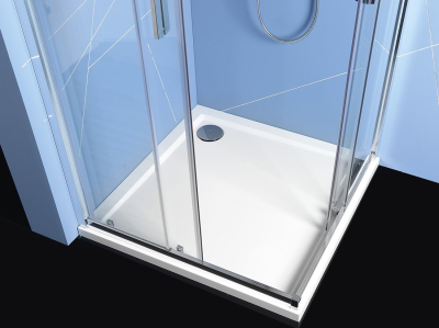 Polysan EASY čtvercová sprchová zástěna 900x900mm, čiré sklo EL5115