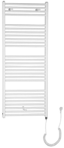 Aqualine DIRECT-E elektrické otopné těleso rovné 600x1320 mm, 600 W, bílá ILE36T