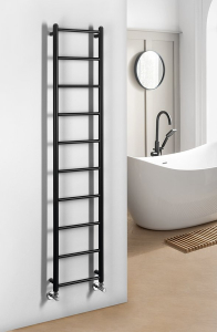 Sapho DINA otopné těleso 350x1680mm, černá mat IR378TB