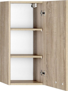 Aqualine ZOJA/KERAMIA FRESH horní skříňka 35x76x23cm, dub platin 50336
