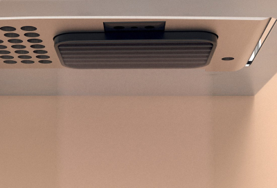 NOFER BASIC zrcadlová skříňka 90cm s automatickým dávkovačem mýdla a senzorovým osoušečem rukou MUM000121