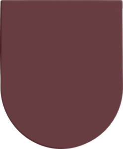 Isvea INFINITY WC sedátko, SLIM, Soft Close, Easy Take, maroon red 40KF0543I-S