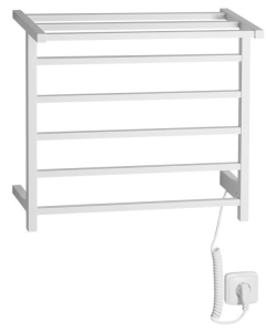 Sapho ELZOR elektrický sušák ručníků 500x470 mm, 60 W, bílá mat EB500