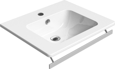 GSI PURA čelní držák ručníků 60cm, chrom PAPR60