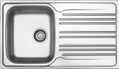 Nerezový dřez Sinks STAR 860 V 0,6mm matný STSSTM8605006V