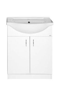 Aqualine SIMPLEX ECO 60 umyvadlová skříňka včetně umyvadla 58, 5x83, 5x30, 7cm SIME600