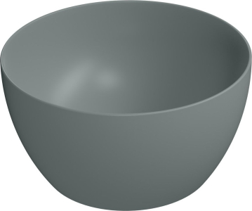 GSI PURA keramické umyvadlo na desku vysoké, průměr 42cm, agave mat 885204