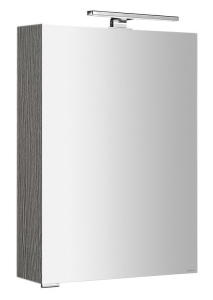 Sapho MIRRÓ galerka s LED osvětlením, 50x70x16cm, levá/pravá, dub stříbrný MC050-0011