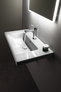 Sapho CUBEMIX stojánková umyvadlová baterie, chrom CM002