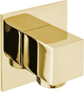 Sapho Vývod sprchy, hranatý, tenká krytka, zlato SG302OR