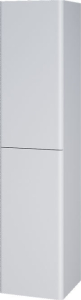 Mereo Siena, koupelnová skříňka 155 cm vysoká, L/P, bílá lesk CN414LP