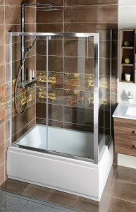 Polysan DEEP sprchové dveře 1100x1650mm, čiré sklo MD1116