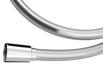 Sapho SOFTFLEX plastová sprchová hadice, 120cm, metalická stříbrná/chrom 1208-10