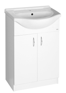 Aqualine SIMPLEX ECO 60 umyvadlová skříňka včetně umyvadla 58, 5x83, 5x30, 7cm SIME600