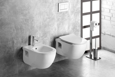 Sapho BRILLA bidet závěsný, 35, 5x53 cm, bílá 100624