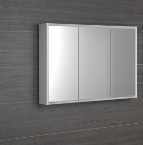 Sapho BATU galerka 100x71x15cm, 2x LED osvětlení, bílá 1141130