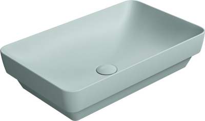 GSI PURA keramické umyvadlo na desku 60x38cm, ghiaccio mat 883715