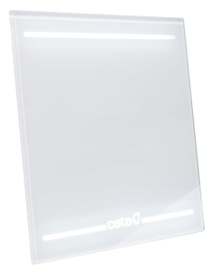 Cata Sklo pro ventilátor 00900500, stříbrná 21201110