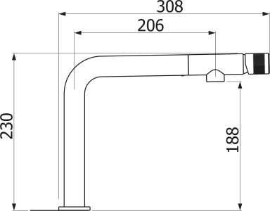Sinks COMFORTA lesklá AVCFCL