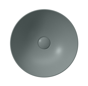 GSI PURA keramické umyvadlo na desku, průměr 40cm, agave mat 884604