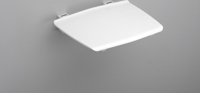 Gelco GELCO sklopné sedátko do sprchového koutu 32, 5x32, 5cm, bílá GS120W