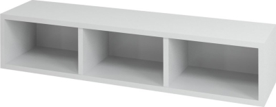 Sapho ESPACE otevřená policová skříňka 20x94x22cm, bílá ESC130-3030