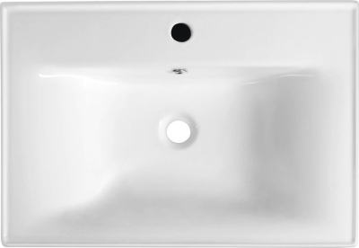 Aqualine SAVA 65 keramické umyvadlo nábytkové 65x46cm, bílá 2065