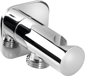 Sapho Držák sprchy kulatý, pevný, s vyústěním, chrom SG403
