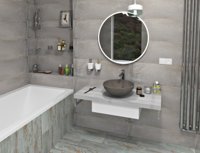 Sapho AVICE deska pod umyvadlo 230x50cm, tl.5cm, dub Rover AV234
