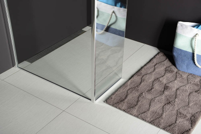 Polysan MODULAR SHOWER pevný panel k instalaci na stěnu modulu MS2, 400 mm, levý MS2B-40L