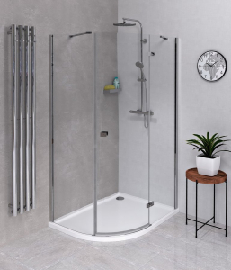 Polysan FORTIS čtvrtkruhová sprchová zástěna 1000x900x2000, pravá FL5090R