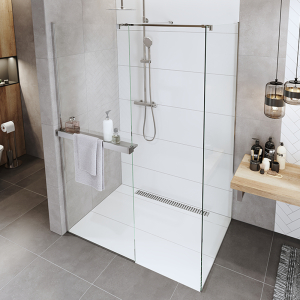 Mereo Polička k WALK IN, 140 cm, chrom ALU CK10621P